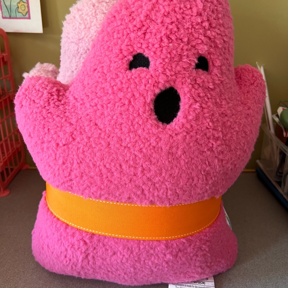 Novogratz Mixed Pink Plush Ghost Pillows Set of 3 Viral stuffies